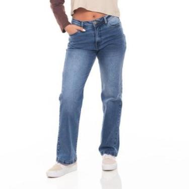 Imagem de Calça Jeans Feminina Freesurf Reta Denin-Feminino
