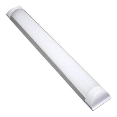 Imagem de Luminaria Led Slim 18W Bivolt Branca 6500K 60cm - Foxlux, Bivolt