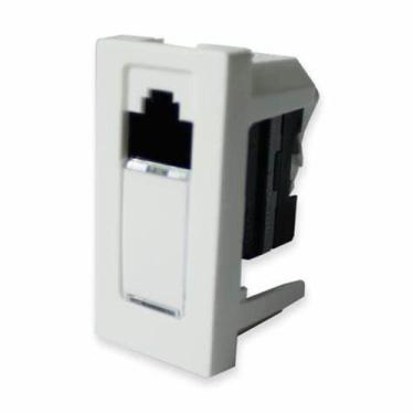Imagem de Módulo Tomada Rj45 Branca - 615045bc Pial Plus+
