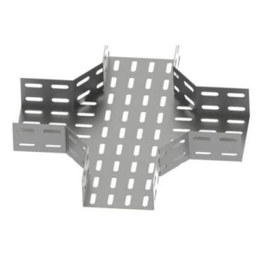 Imagem de Cruzeta Para Eletrocalha 150x50mm Perfurada - Lxt Distribuidora