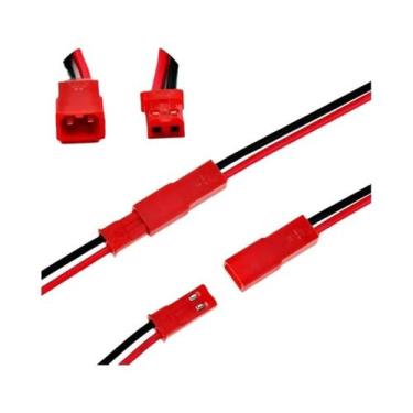 Imagem de Conector JST 22 AWG 10 Pares 2 Pinos Macho E Fêmea Para Fita De LED, B