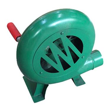 Imagem de TRGCJGH Manivela ferreiro forjamento soprador ferro engrenagem pipoca ventilador manual, ventilador manual de cozinha, 120W