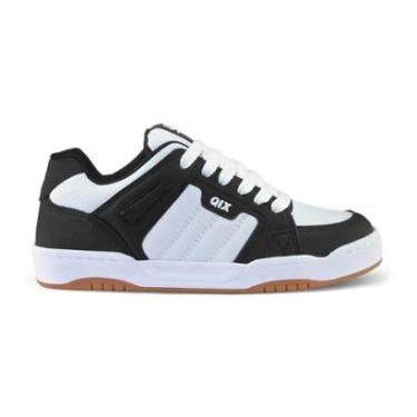 Imagem de Tenis Qix Square Preto Branco Original-Unissex