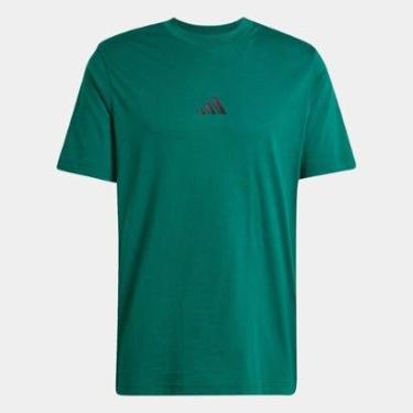 Imagem de Camiseta Adidas 3 Listras Stretch Masculina-Masculino