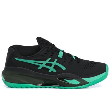 Imagem de Tênis Asics Gel Resolution X - All Court Preto e Verde-41