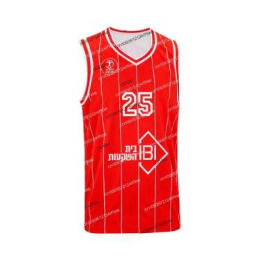 Imagem de Camisa De Jogo Masculina Hapoel Tel Aviv 2025 De Secagem Rápida - Cole