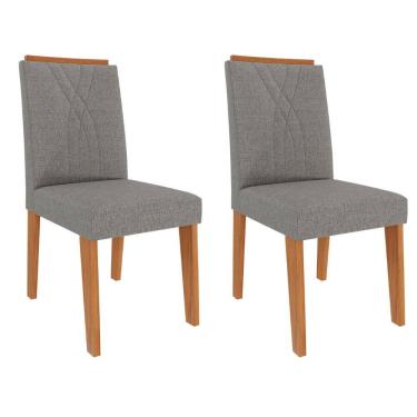 Imagem de Conjunto 2 Cadeiras Nicole 100  MDF Cimol