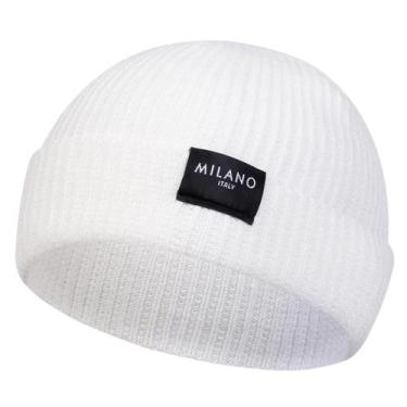 Imagem de Gorro Unissex De Inverno Quente Estilo Hip Hop Com Etiqueta MILANO Par