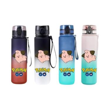 Imagem de Garrafa De Água Esportiva De 650ML Pokemon Pikachu Charizard Venusaur 