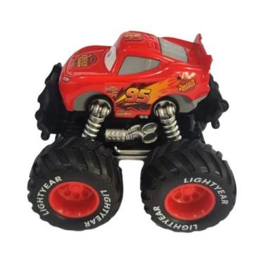 Imagem de Brinquedo De Metal Offroad Do Carro Lightning McQueen Da Disney Pixar 
