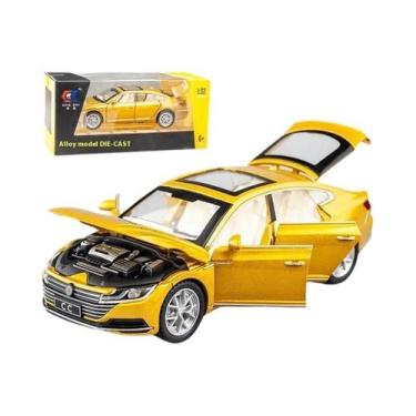 Imagem de Carro De Brinquedo Em Metal Volkswagen CC 1:32, Modelo De Die-Casting 