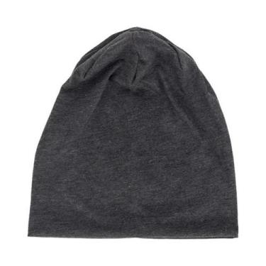 Imagem de Gorro Unissex De Poliéster Liso, Gorro Casual Fino Para Homens E Mulhe