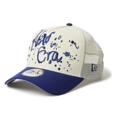 Imagem de BONE NEW ERA 9FORTY A-FRAME TRUCKER BOOKING PROGRAM OFF WHITE-Masculino