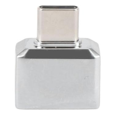 Imagem de EBTOOLS Leitor de Impressão Digital USB C, Scanner Biométrico de Toque de 0,5s 360 Graus Com Armazenamento de 10 Impressões Digitais, para 10 11 PC Laptop Senha Criptografia de Arquivo