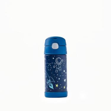 Imagem de Garrafa Térmica Infantil Funt Thermos Astronauta Azul 355 ml