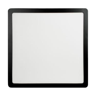 Imagem de Painel de LED 24 W 4000k Quadrado Sobrepor Preto Foxlux