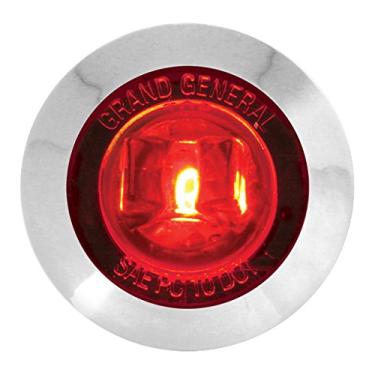 Imagem de GG Grand General 75222 Mini luz LED de dupla função com bisel de plástico cromado para caminhões, trailers, quadriciclos, UTVs, trailers