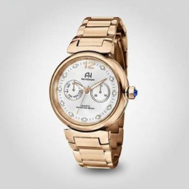 Imagem de Relógio Feminino Champion Ana Hickmann Rosé Luxo AH30175Z-Feminino