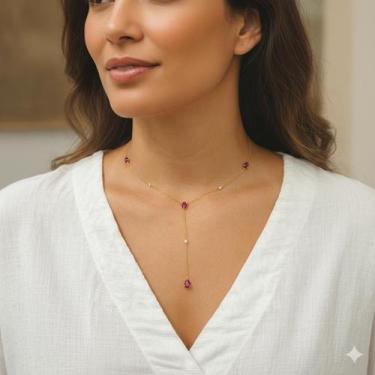 Imagem de Colar Gravata Relíquia em Ouro 18k - Joia Elegante e Sofisticada - no-