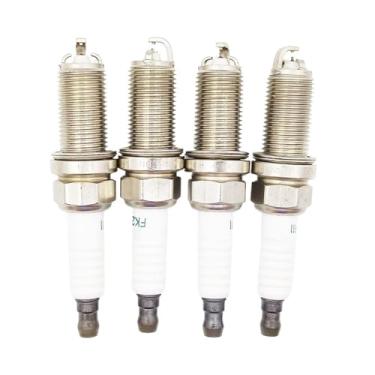 Imagem de 4/20 peças 90919-01249 FK20HBR11 velas de ignição de irídio duplo FK20HBR-11 90919 01249 Velas de ignição de peças automotivas (4 peças)