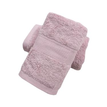 Imagem de USTIDE Toalhas de mão rosa para banheiro, toalha de mão 100% algodão (35 x 76 cm), toalha de rosto altamente absorvente e de secagem rápida, toalha de rosto macia para hotel, banho, cozinha, spa