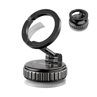 Imagem de ULANZI Suporte de telefone de carro para Magsafe, sucção mais forte e magnético, suporte de telefone de carro ajustável de 360°, suportes de telefone para carro para iPhone 17 Pro Max 16 15 14 13 12