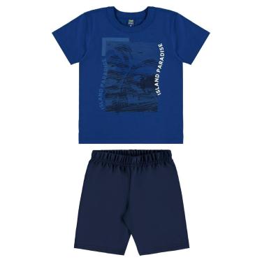 Imagem de Conjunto Camiseta Bermuda Moletom Bee Loop-Masculino