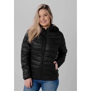 Imagem de Jaqueta Feminina Puffer Nylon Impermeável Blusa Frio P/neve - Gresco, 