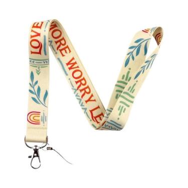 Imagem de Cordão De Pescoço Arco-Íris Para Chaveiro, Porta-Crachá, Acessórios Pa