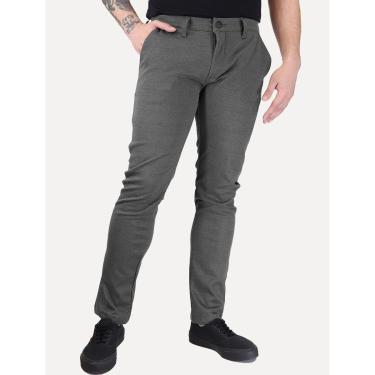 Imagem de Calça Sergio K Masculina Alfaiataria Power Quadros Chumbo-Masculino