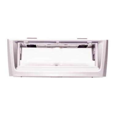 Imagem de Moldura Expex 1 Din Punto Linea 2008 Até 2012 Prata Epx 085