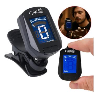 Imagem de Afinador Cromático Violão Viola Violino Ukulele Baixo Guitar