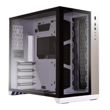 Imagem de Gabinete Gamer Lian Li O11 Dynamic, Lateral e Frontal em Vidro Temperado, USB-C, USB 3, E-ATX Branco