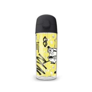 Imagem de Garrafa De Água Infantil Pop Minions 270ml c/ Canudo