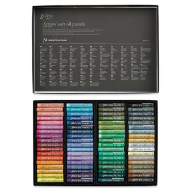 Imagem de Mungyo Gallery – Conjunto de 72 pastéis de óleo macio, cores sortidas (MOPV-72)