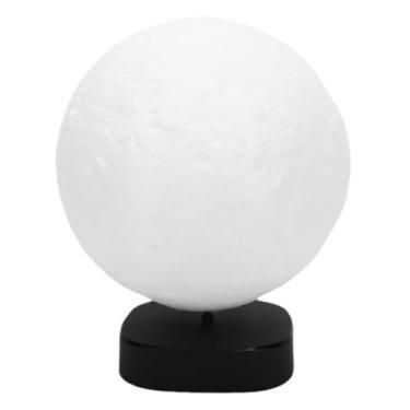 Imagem de Yosoo Health Gear Lâmpada Lunar, Luz Noturna 3D Com Modo de Detecção de Som Leve e Controle de Toque, Bola de Cristal PLA PP para Sala de Estar, Quarto, Escritório, Decoração de Mesa, Presente de