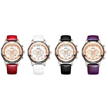 Imagem de Relógio Feminino Elegante Cronógrafo Luminoso Analogico De Quartzo