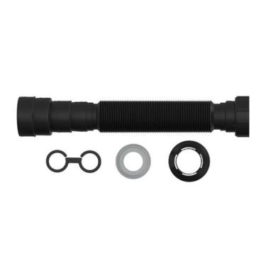 Imagem de Tubo Extensível Black 70cm Blukit Porca PP com Canopla