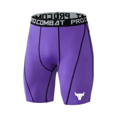 Imagem de Shorts Masculinos Respiráveis Dry Fit Para Corrida, Treino De Academia