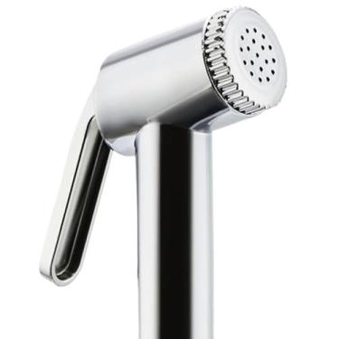 Imagem de Ducha Higiênica Inox 1,2m Completa Luxo para Banheiro - Chuveirinho Higiênico para Chuveiro Inox com Extensão Privada