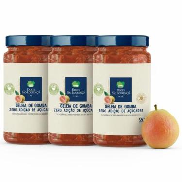Imagem de Kit c/ 3und Geleia Diet de Goiaba SAO LOURENCO 200g - São Lourenço