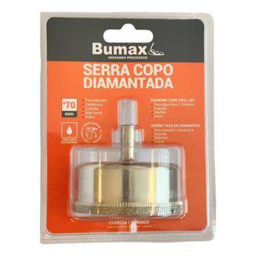 Imagem de Serra Copo Diamantada para Porcelanato Cerâmica Bumax