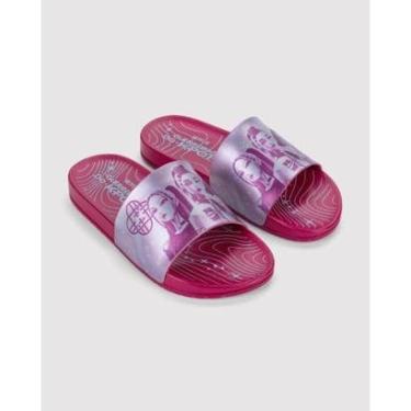 Imagem de Chinelo Slide Infantil Grendene Kids Guerreiras do K-POP Huntrix-Feminino