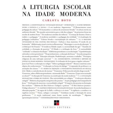 Imagem de Livro - Liturgia escolar na Idade Moderna (A)