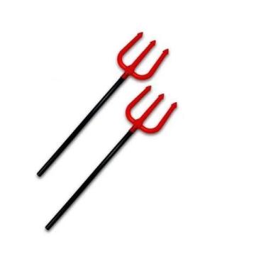 Imagem de Kit 2Un Tridentes De Plastico Fantasia Diabinha Halloween - Lynx