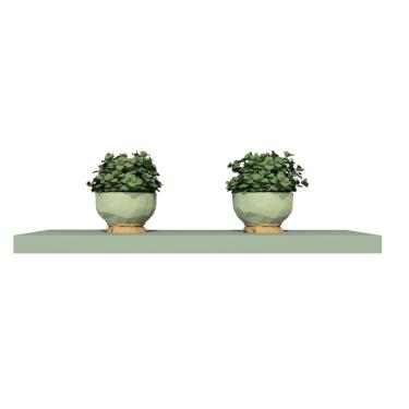 Imagem de Prateleira Reta Decorativa 60x15 MDF com Suporte Invisível PlanCasa