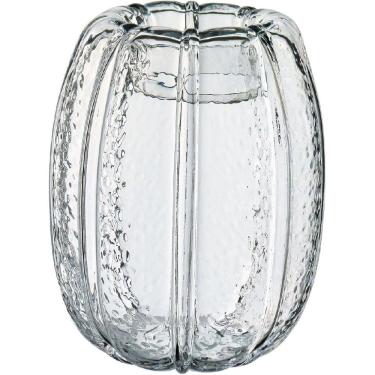 Imagem de VASO DECORATIVO ENFEITE HOME&CO VIDRO 23x18x18cm TRANSPARENTE