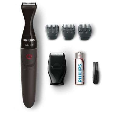 Imagem de Philips Aparador de Detalhes, 4 Acessórios, Lâminas Autoafiáveis, 100% à Prova d´água –...