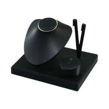 Imagem de Suporte Expositor De Joias Multiuso: Conjunto Combinado Com Bandeja De