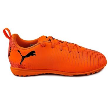 Imagem de Chuteira Society Puma Future 8 Play Laranja Conforto Original-Unissex